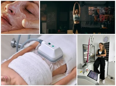 varias imágenes de estetica