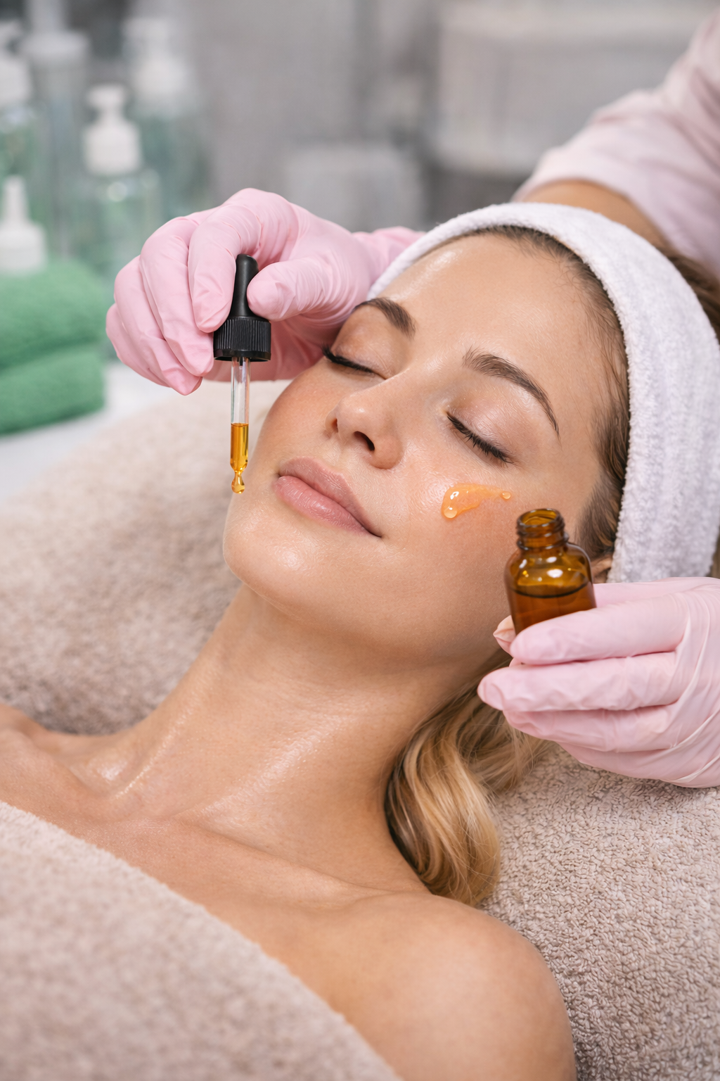 tratamientos con vitamina C y retinol facial